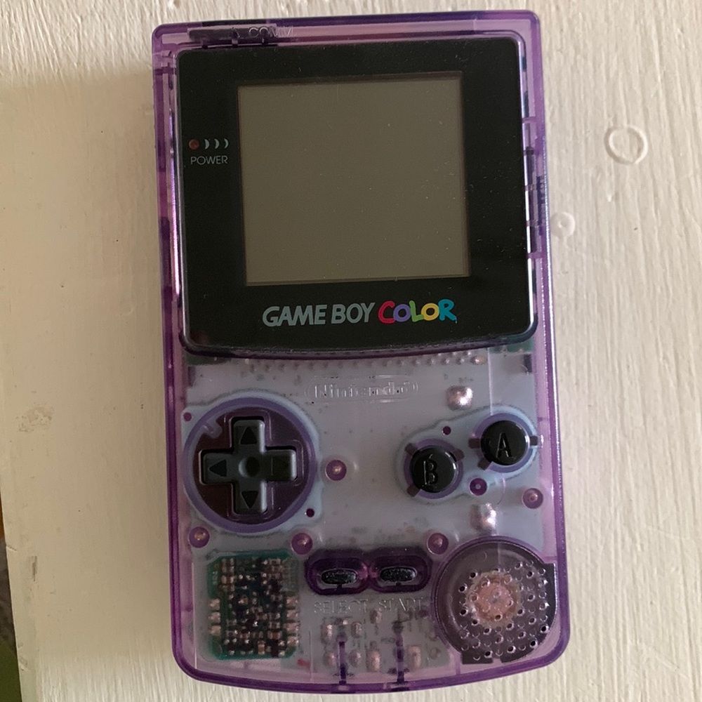 Game Boy Color with a Mary-Kate & Ashley Get a Clue! Game